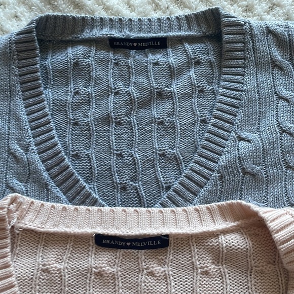2 Brandy Melville Sweaters - Picture 2 of 3